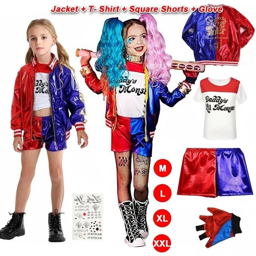 Set parrucca costume cosplay