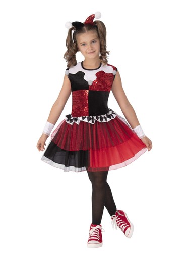 Kids harley quinn dress - quinn,