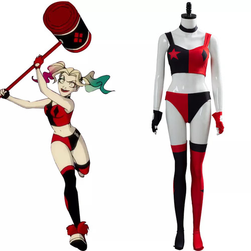 Costume harley quinn - costume, cartone