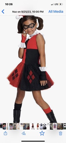 Costume harley quinn taglia - costume,