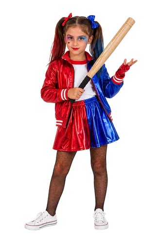 Costume crazy queen - costume, bambina