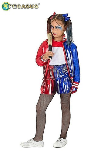 Costume crazy queen bambina - costume,