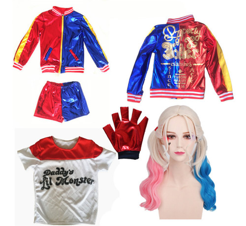 Costume harley quinn - harley, bambini