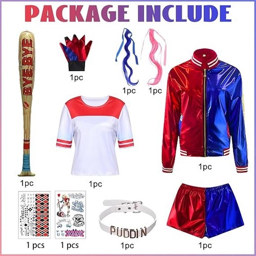 Costume suicide squad harley - costume,