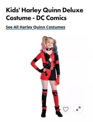 Costume harley quinn - costume, bambino